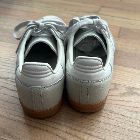 Adidas Samba OG Aluminum/Chalk White/Wonder Beige Sneakers - Picture 6 of 12